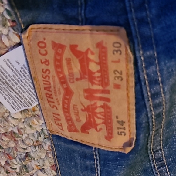 LEVIS MENS BLUE 514 JEANS SIZE 32 x 30 - Picture 7 of 11